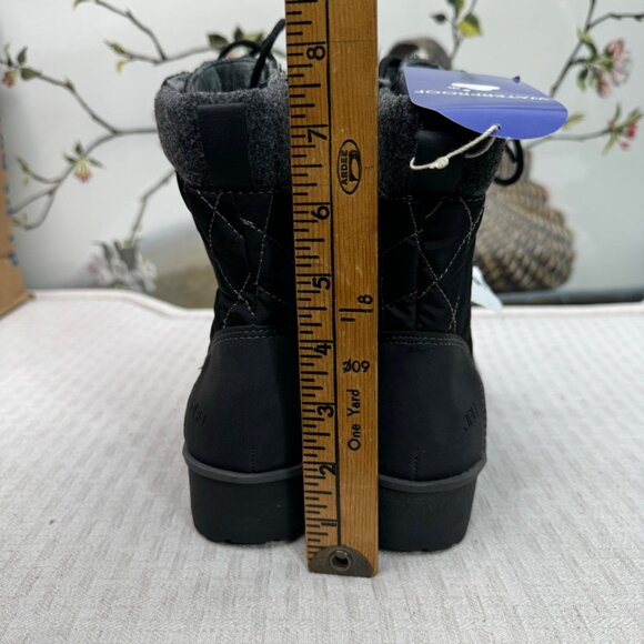 JBU Womens Waterproof Fargo 6M Winter Boots With Faux Fur Lining & Quilted Desig - Picture 7 of 9